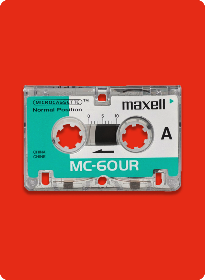Microcassette/Mini-cassette to Digital Conversion
